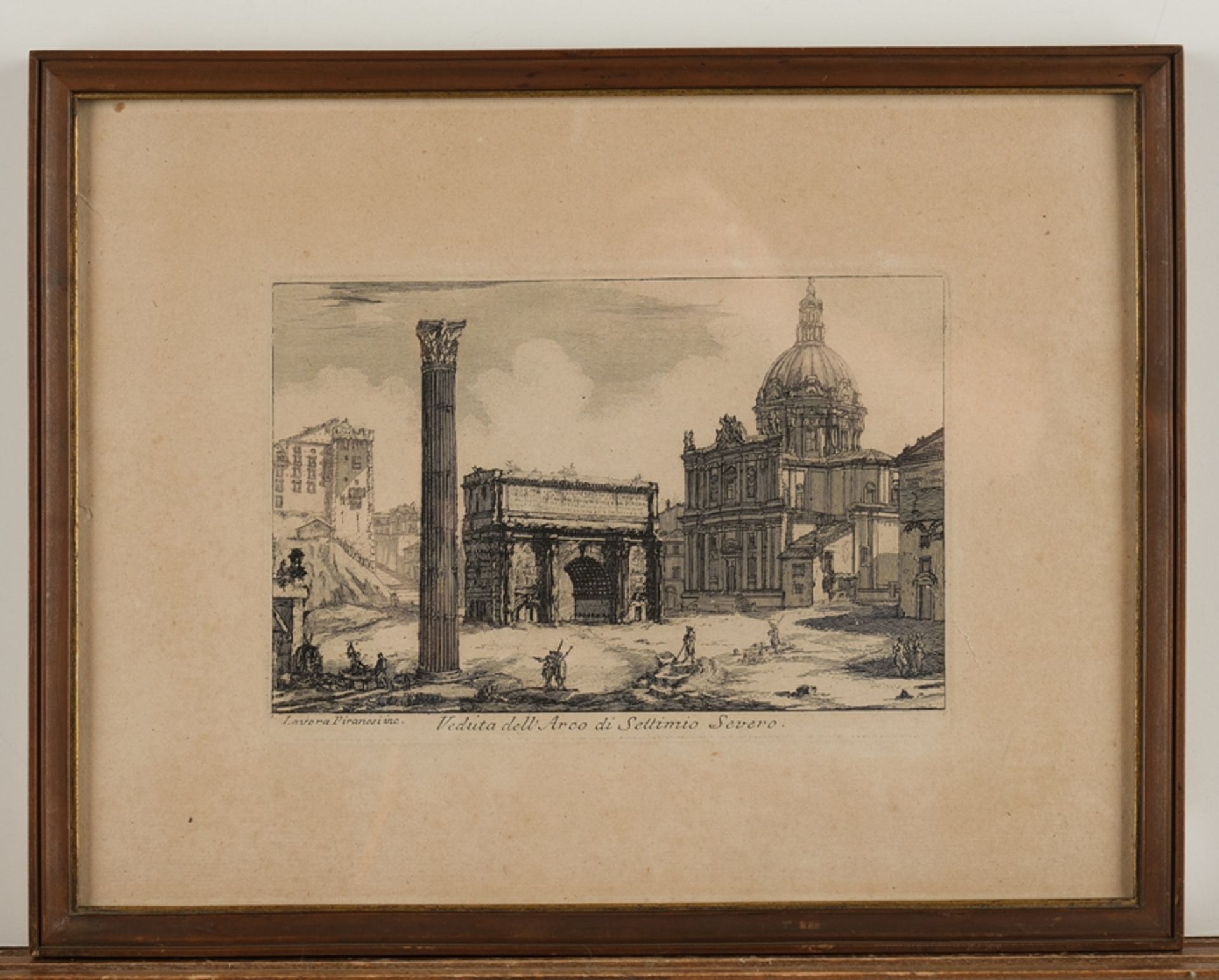 Piranesi, Giovanni-Battista (Rom 1720 - 1778 Rom, Kupferstecher und Radierer), - Image 2 of 3