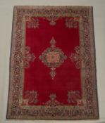 Arak-Sarough, Iran, ca. 3.36 x 2.35 m, Flor etwas reduziert, kleine Flecken