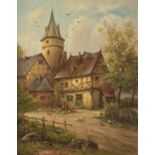 Becker, Oskar (Sulzen 1898 - 1982 Angermund, deutscher Landschafts-, Genre- und Bildnismaler, Studi