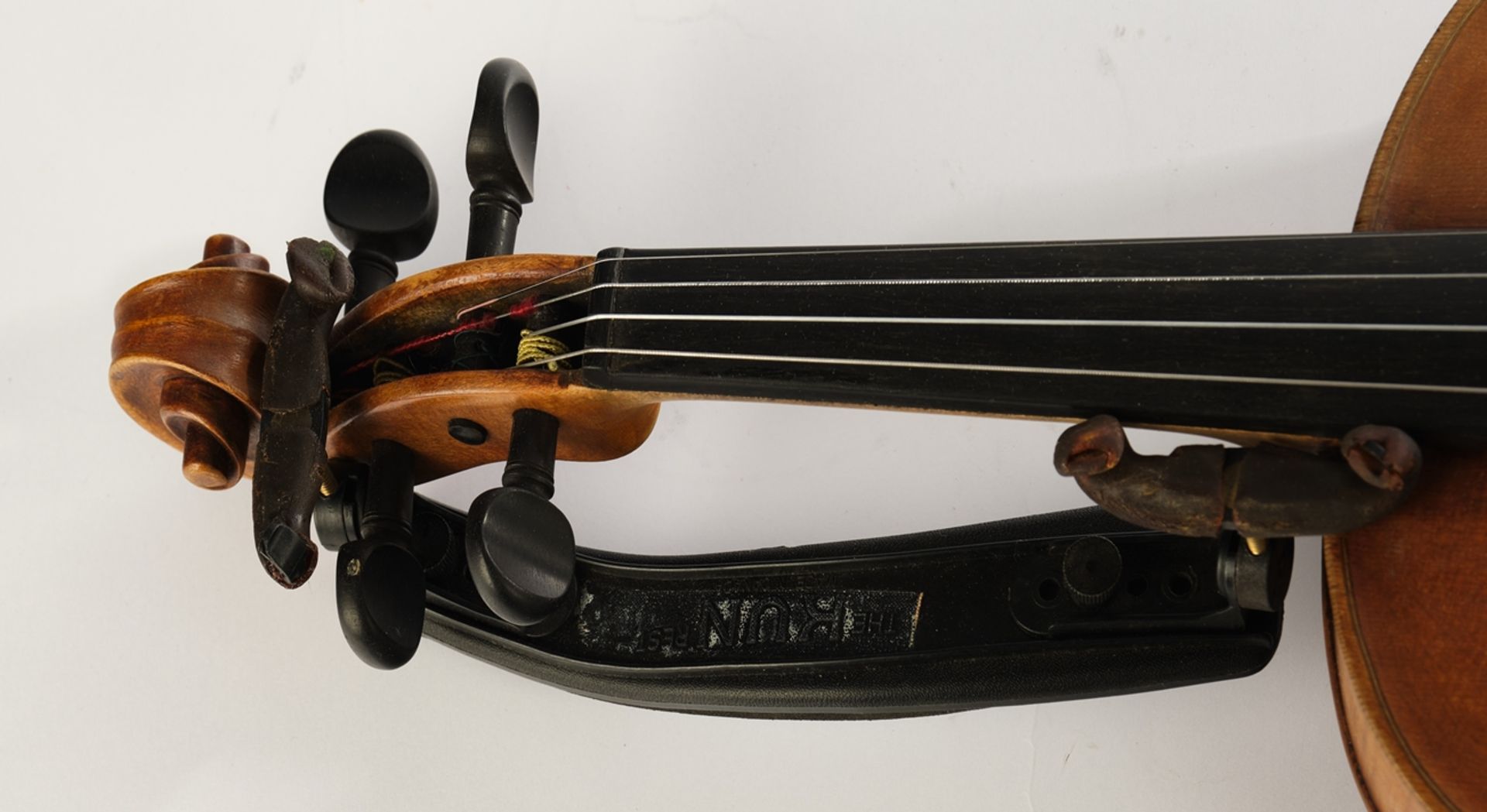 Übungsgeige, Länge 60 cm, mit Bogen, im Instrumentenkoffer - Bild 4 aus 4