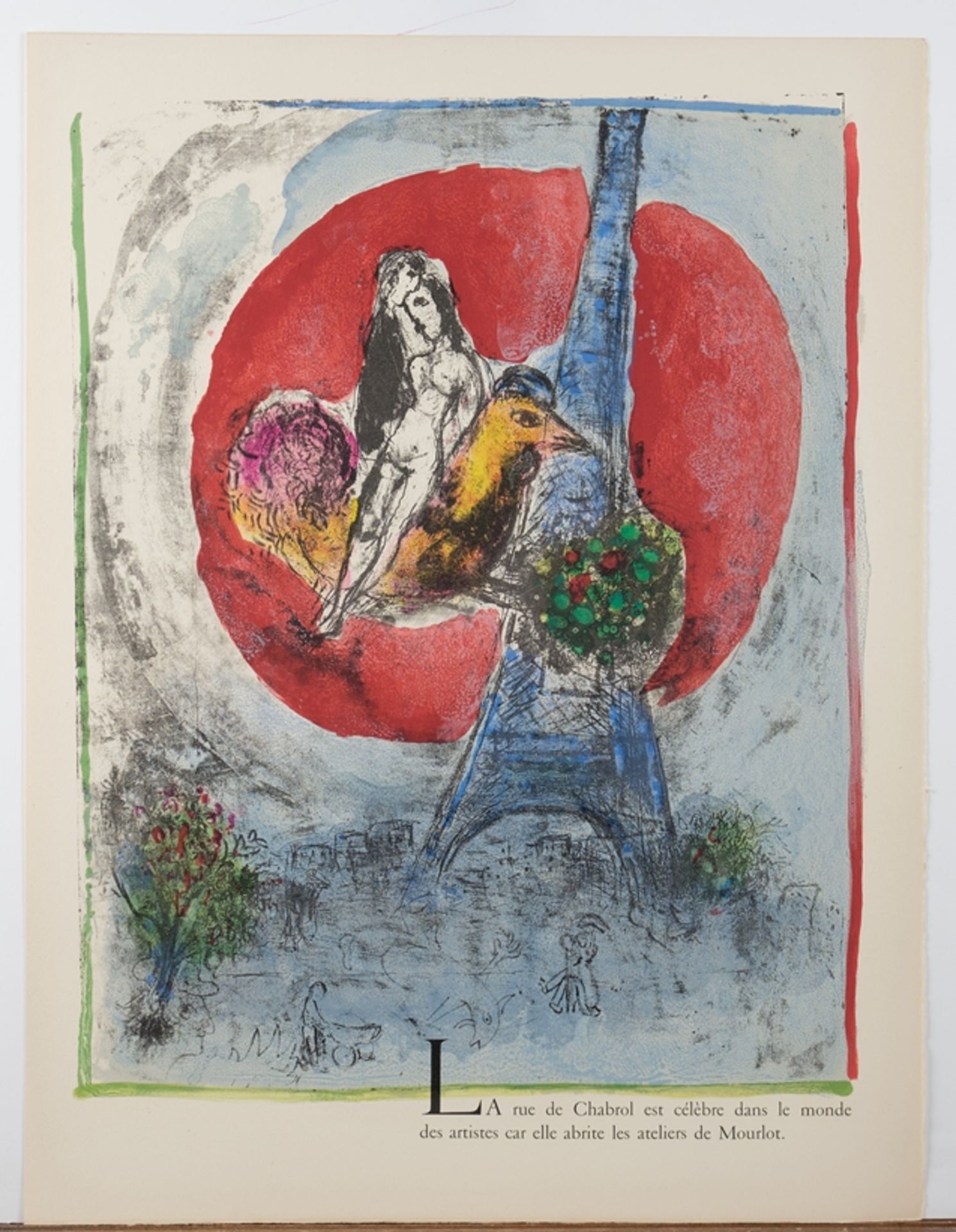 Chagall, Marc (Witebsk 1887 - 1985 Saint Paul de Vence) u.a., - Image 2 of 3