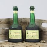 Zwei Flaschen "Armagnac Duc De Maravat V.S.O.P."