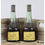 Zwei Flaschen "Grande Armagnac Maison Sempé"