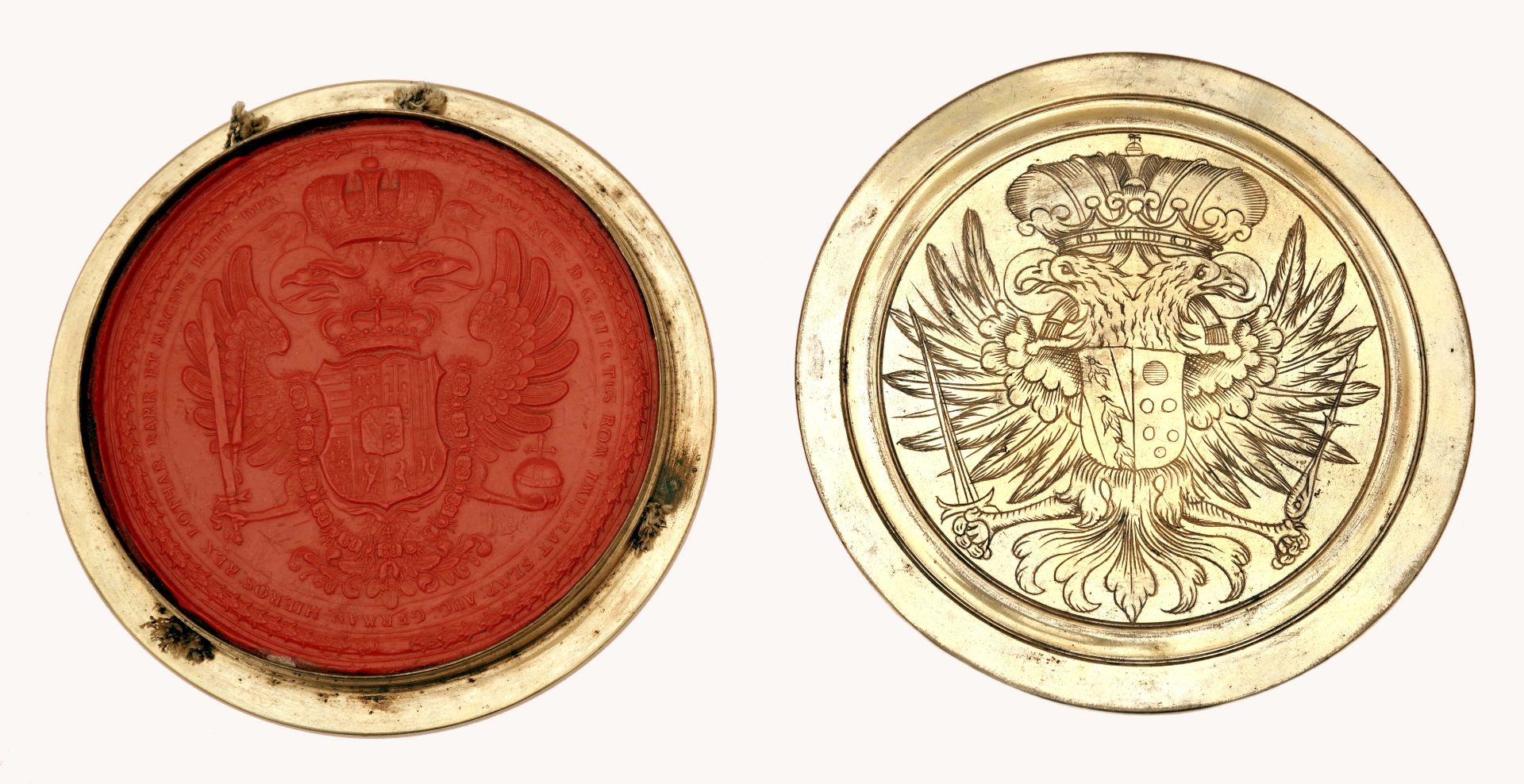 Wax seal of emperor Francis II