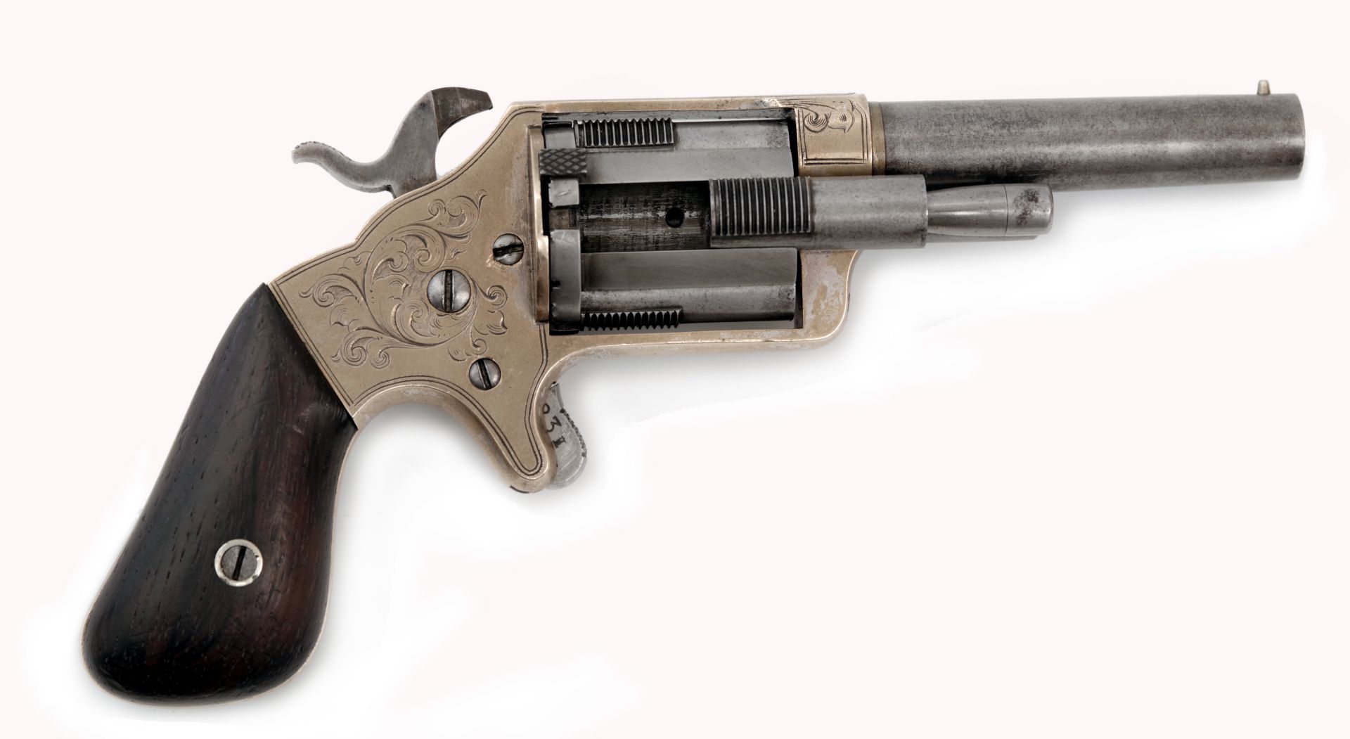 Brooklyn Arms Slocum Sliding Chamber Revolver - Image 3 of 5