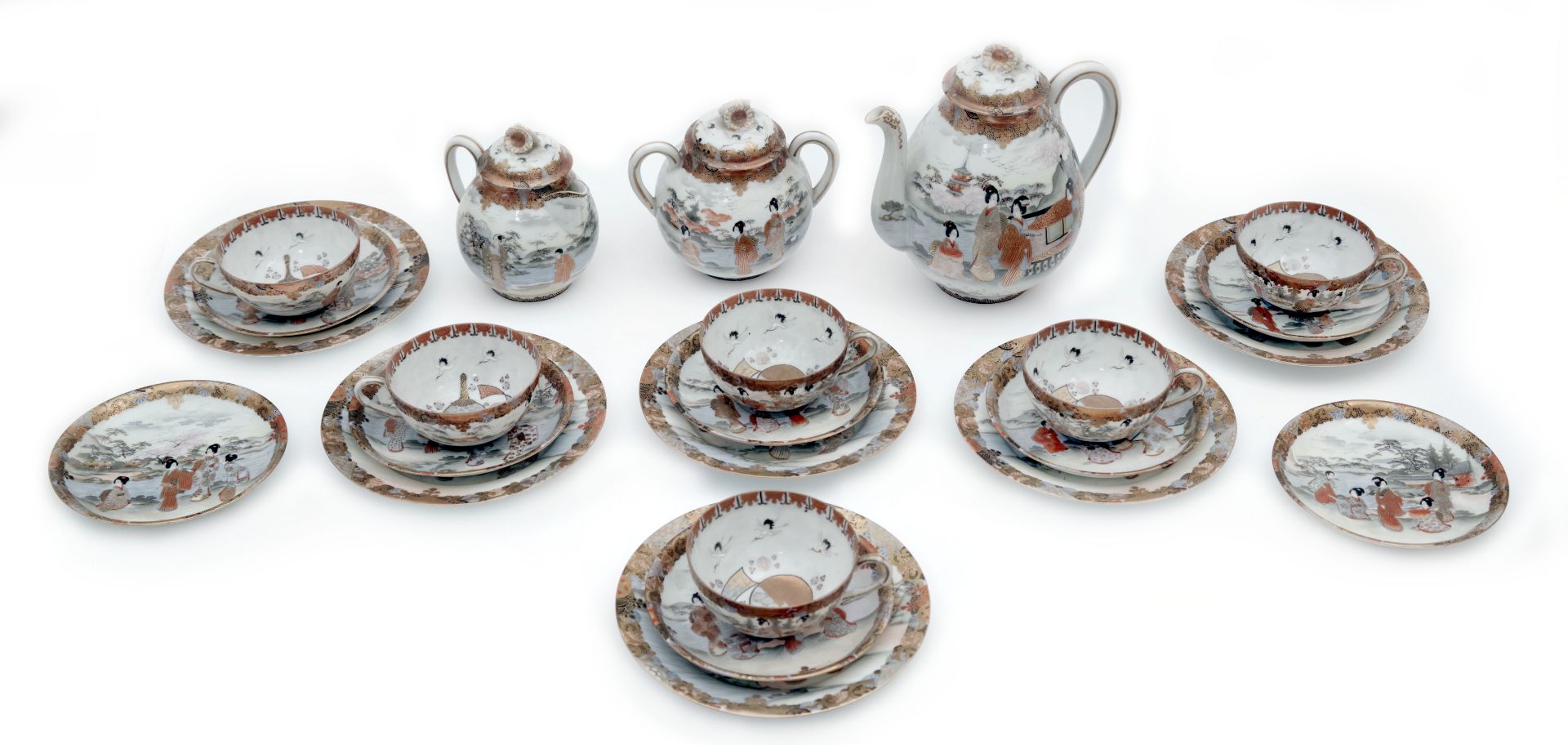 Eggshell Porcelain Tea Set