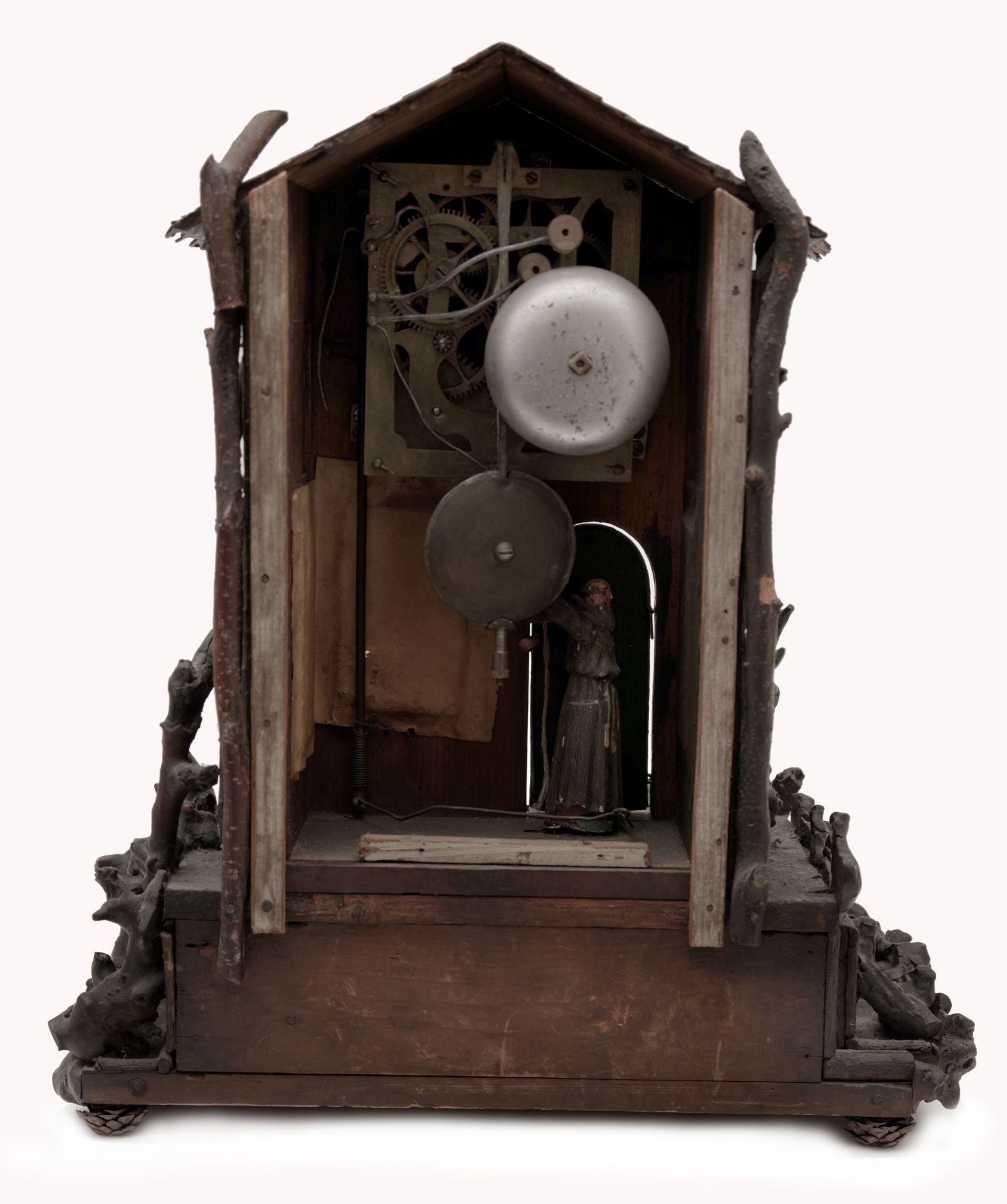 Black Forest Monk Clock Automaton - Image 3 of 4