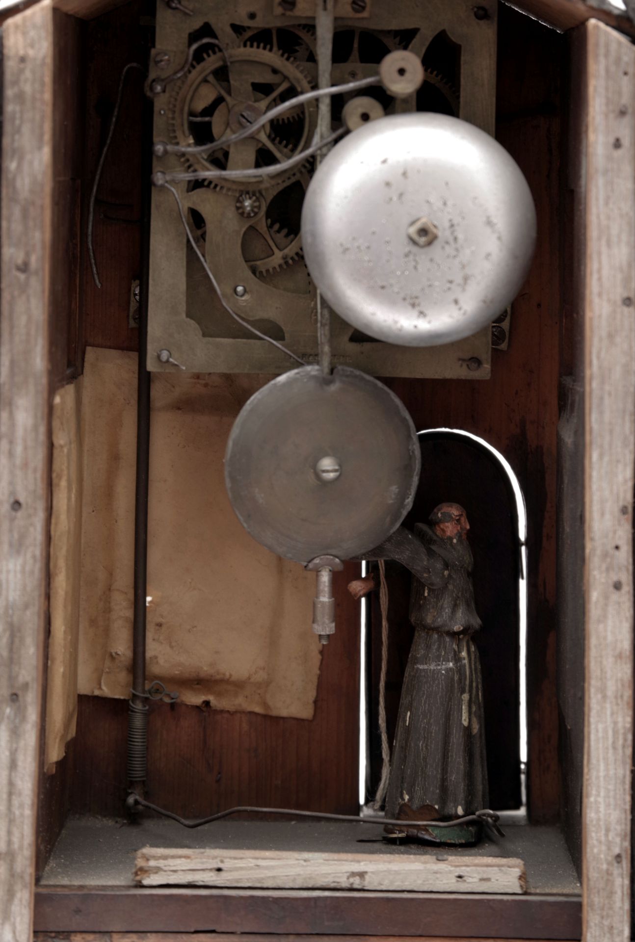 Black Forest Monk Clock Automaton - Image 4 of 4