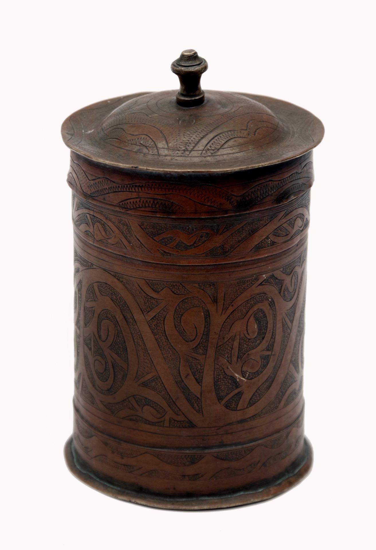 Brass jar (Likely apothecary) - Image 3 of 3