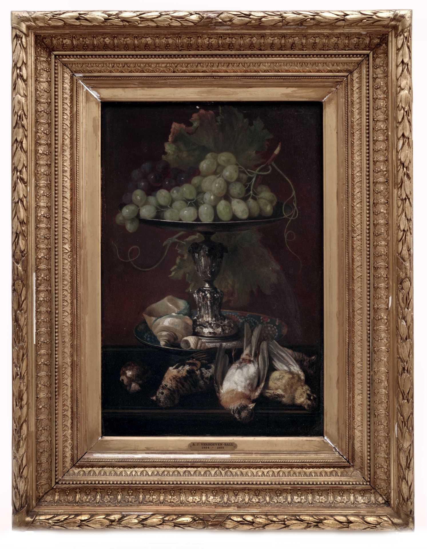 A Still Life with Grapes by A. J. Verhoeven-Ball