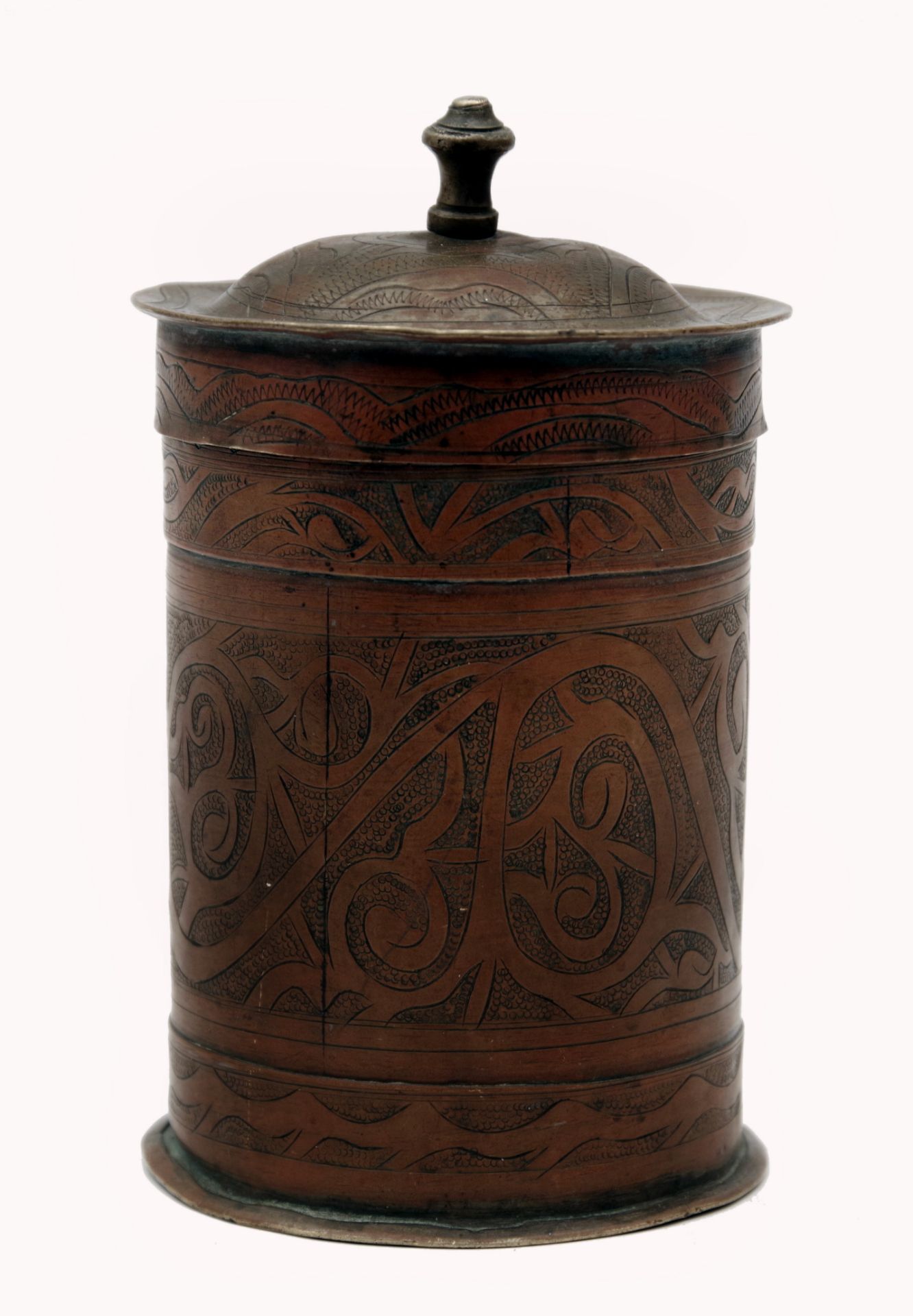 Brass jar (Likely apothecary)