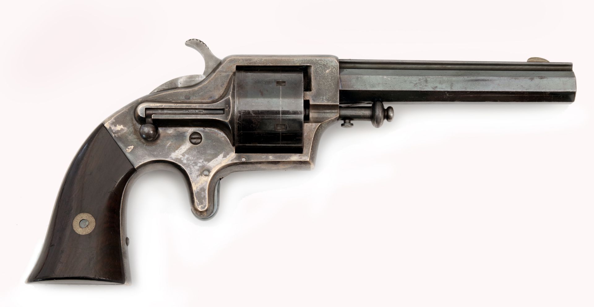A Merwin & Bray, Plants Patent, 3rd Model Army Front Loading Revolver - Image 2 of 4