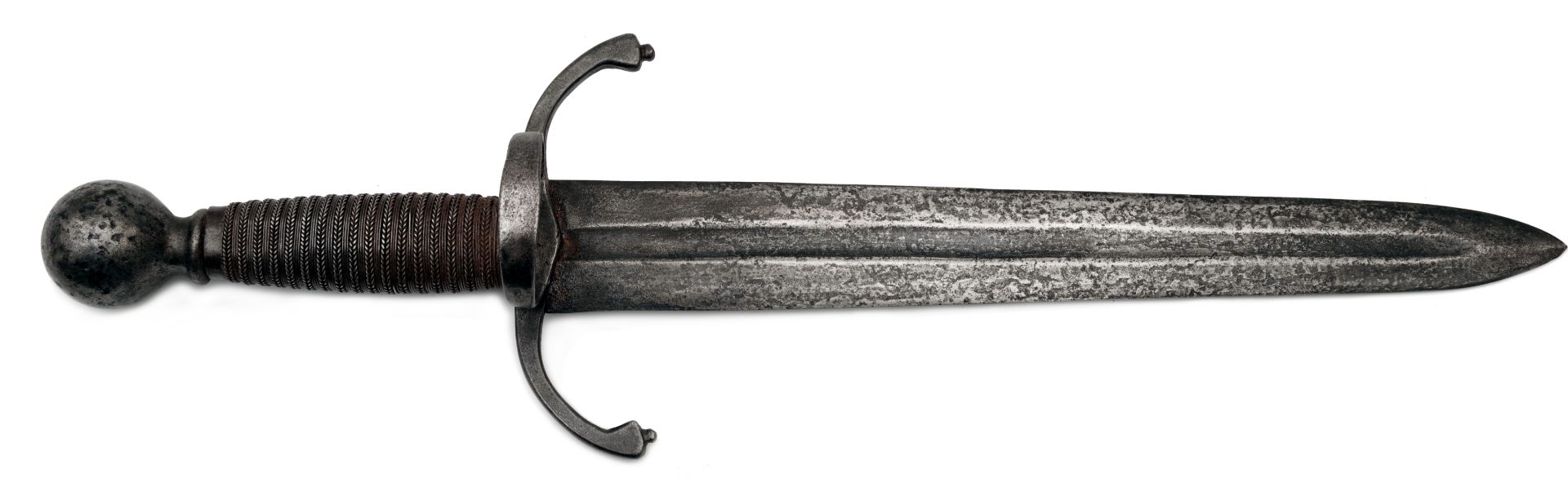 Left-handed dagger in style of 17th century