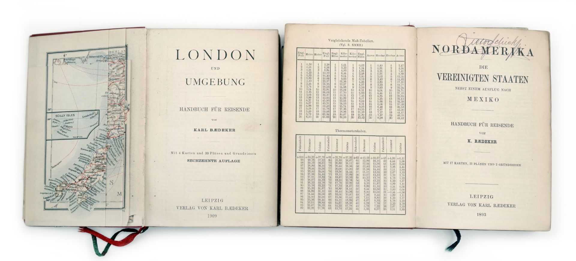 Nordamerika and London by Karl Baedeker - Image 3 of 4