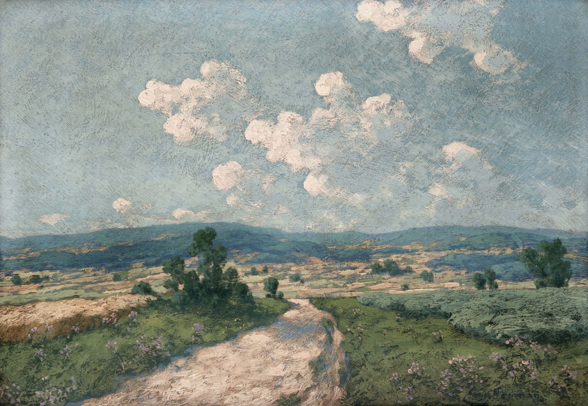 Summer landscape, Emanuel (Emi) Neumann - Image 2 of 3