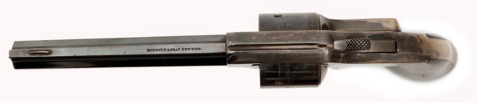 A Merwin & Bray, Plants Patent, 3rd Model Army Front Loading Revolver - Bild 4 aus 4