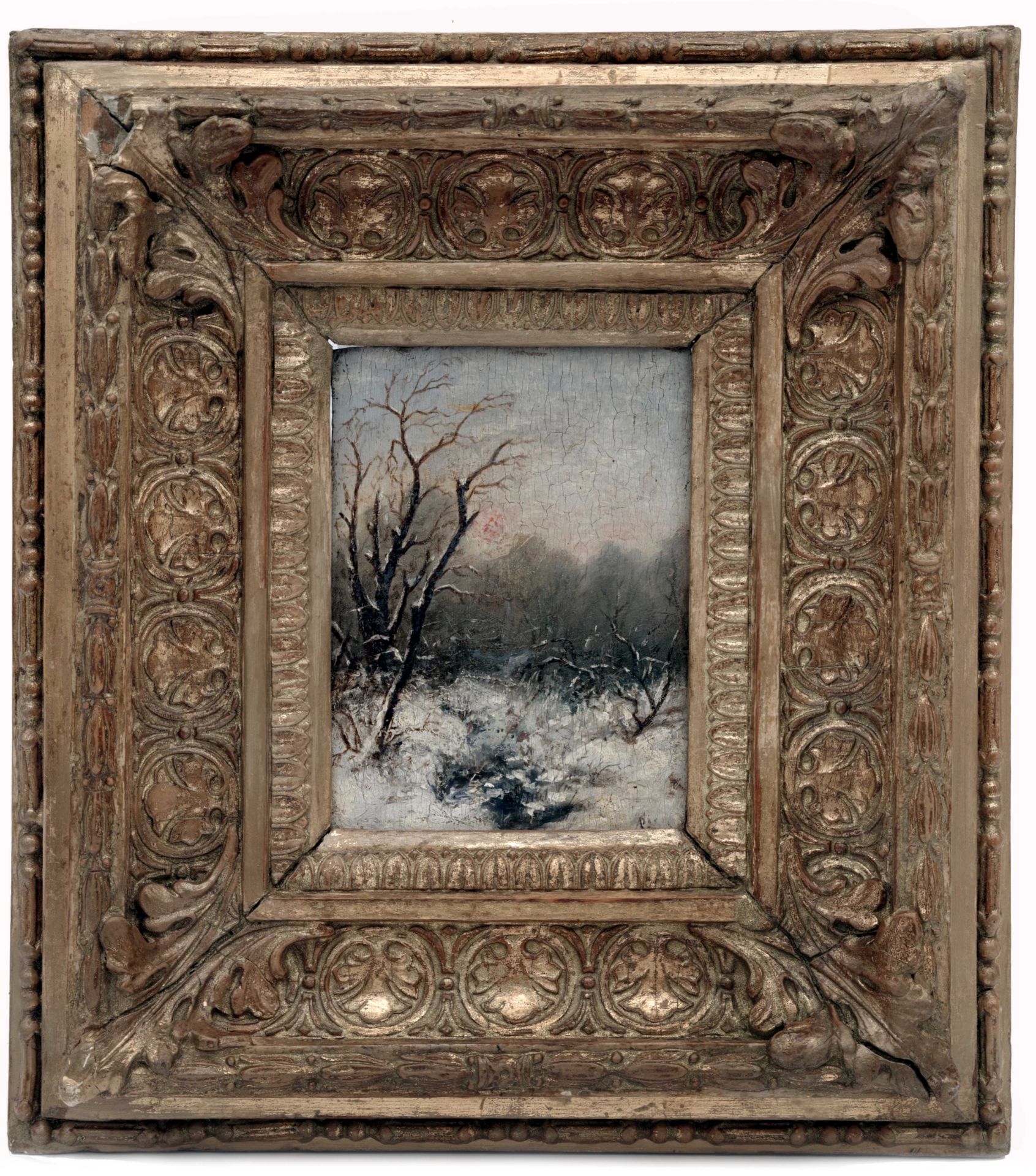 Winter Landscape by August Friedrich Piepenhagen