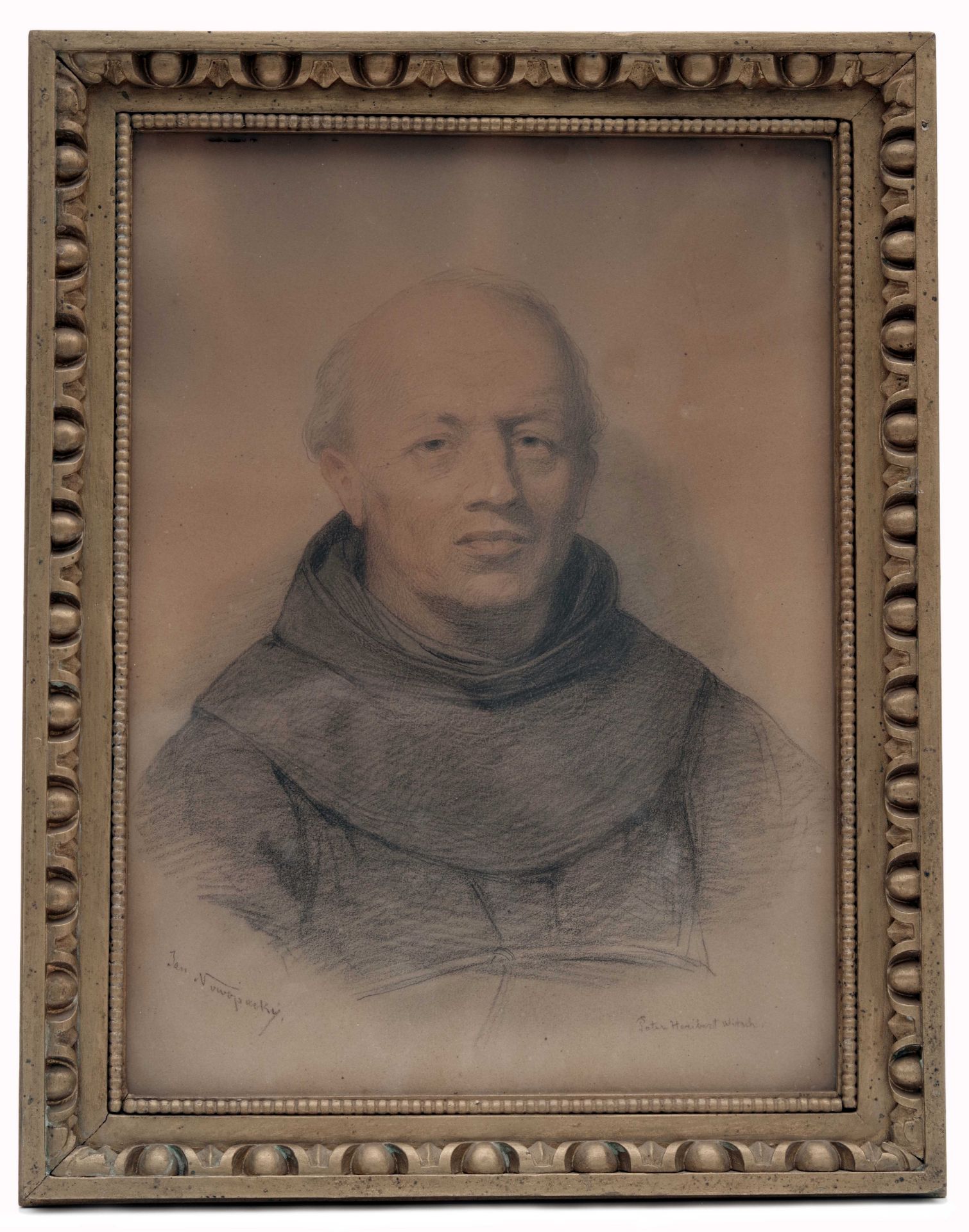 Porträt des Priesters Heribert Witsch (Andreas Michael) von Johann Novopacky