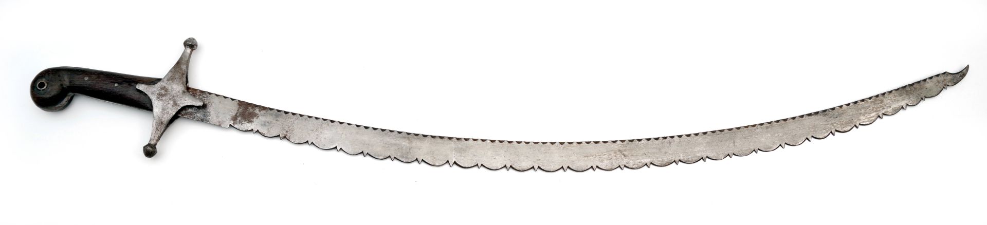 A Sabre à la Mameluke with Saw-Like Blade - Image 2 of 4