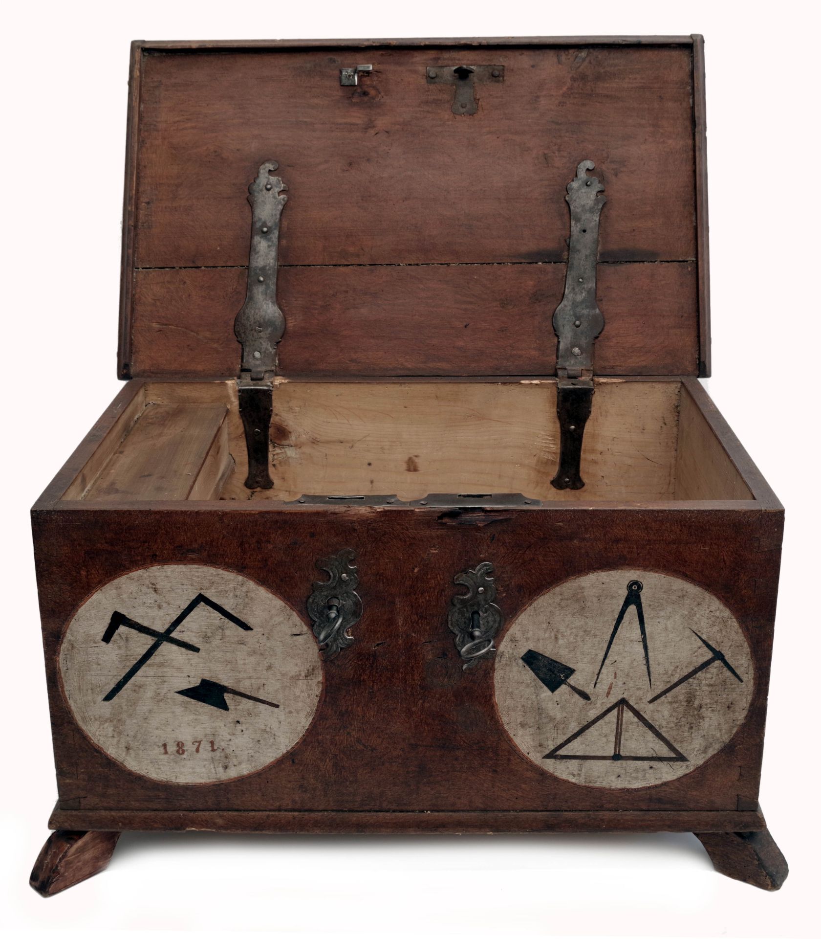 A Guild Chest of the Carpenters and Maurers