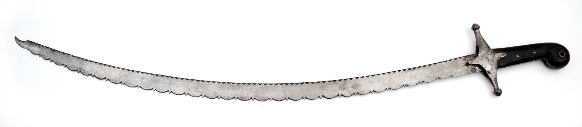 A Sabre à la Mameluke with Saw-Like Blade