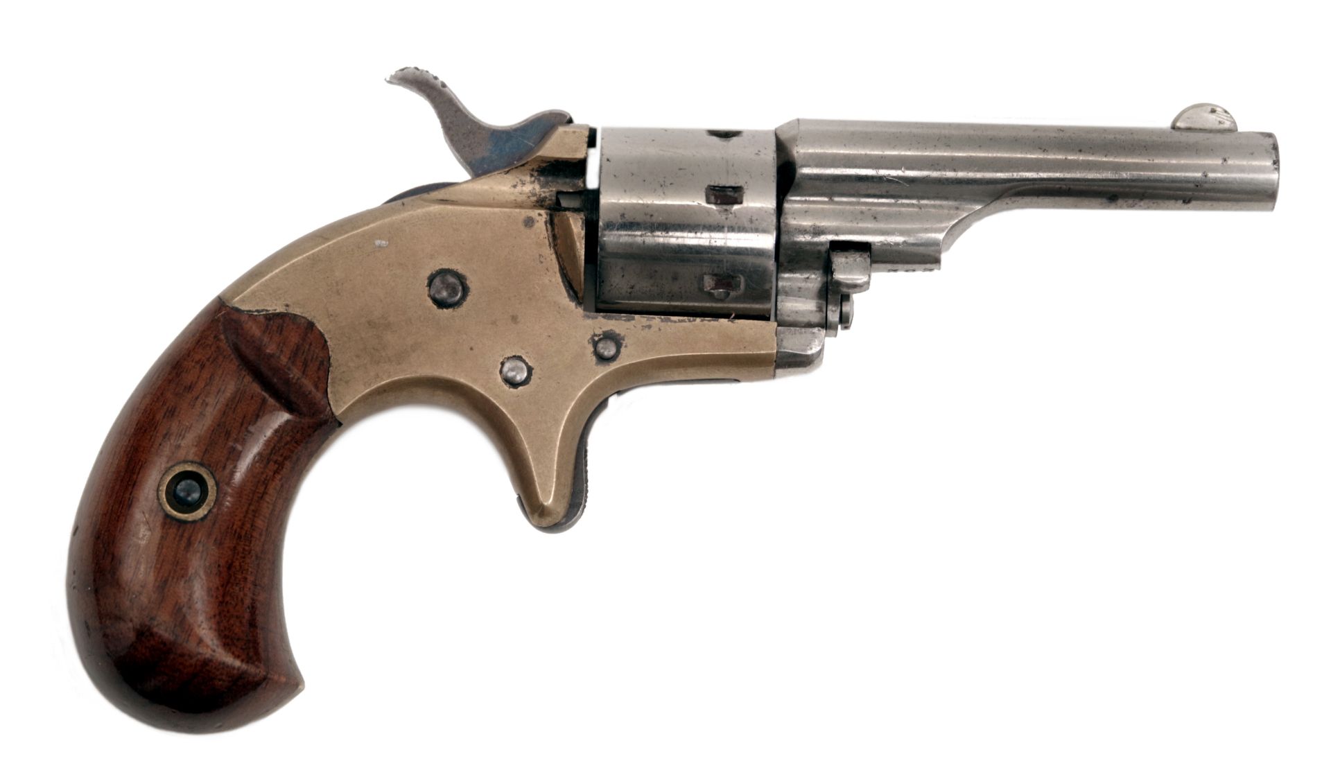A Colt Open Top Pocket Model Revolver - Image 2 of 3