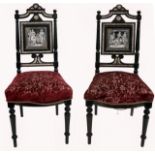 Ein Paar viktorianischer Stühle, John Moyr Smith