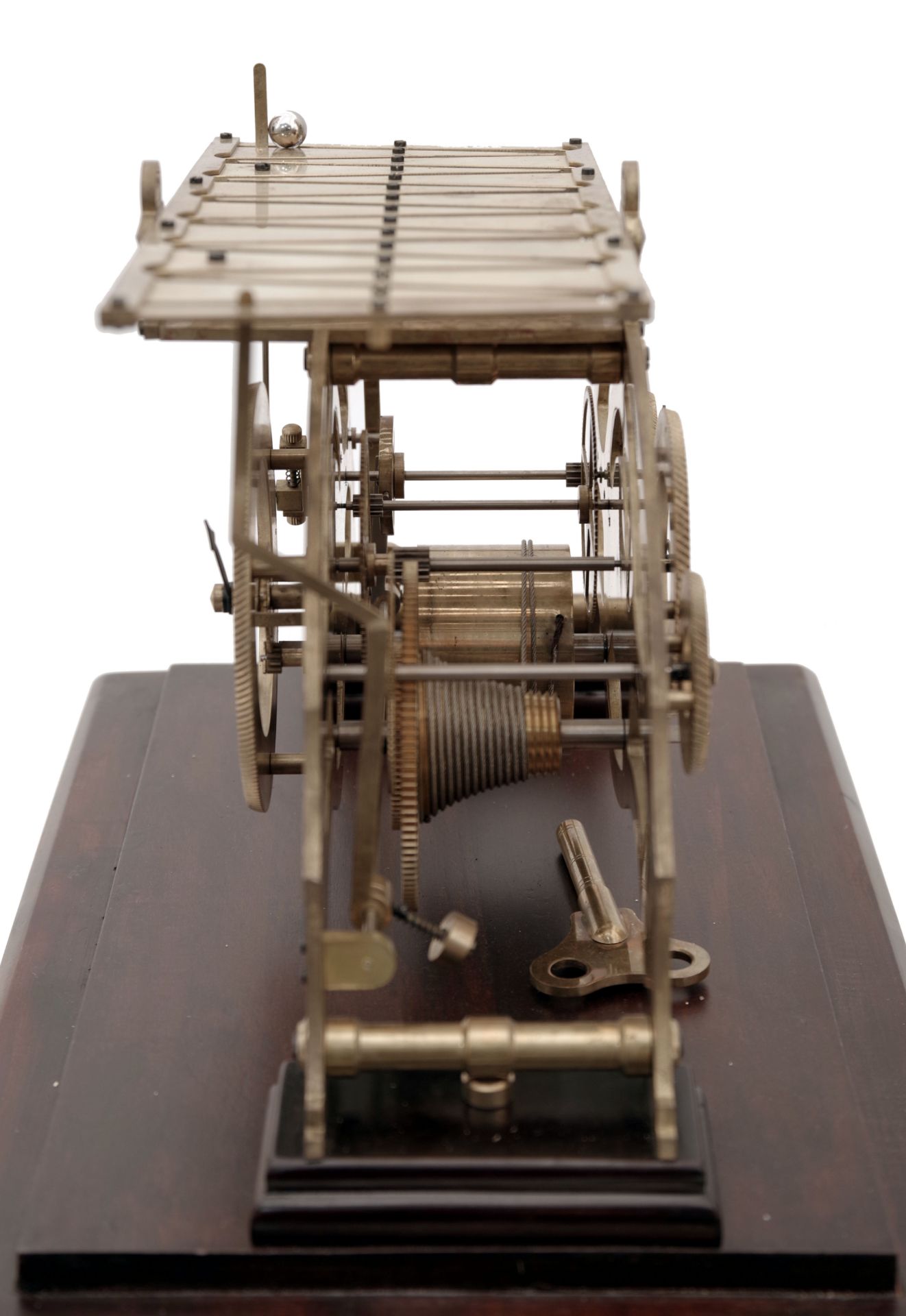 A Double Sided Congreve Type Rolling Ball Clock - Image 3 of 4