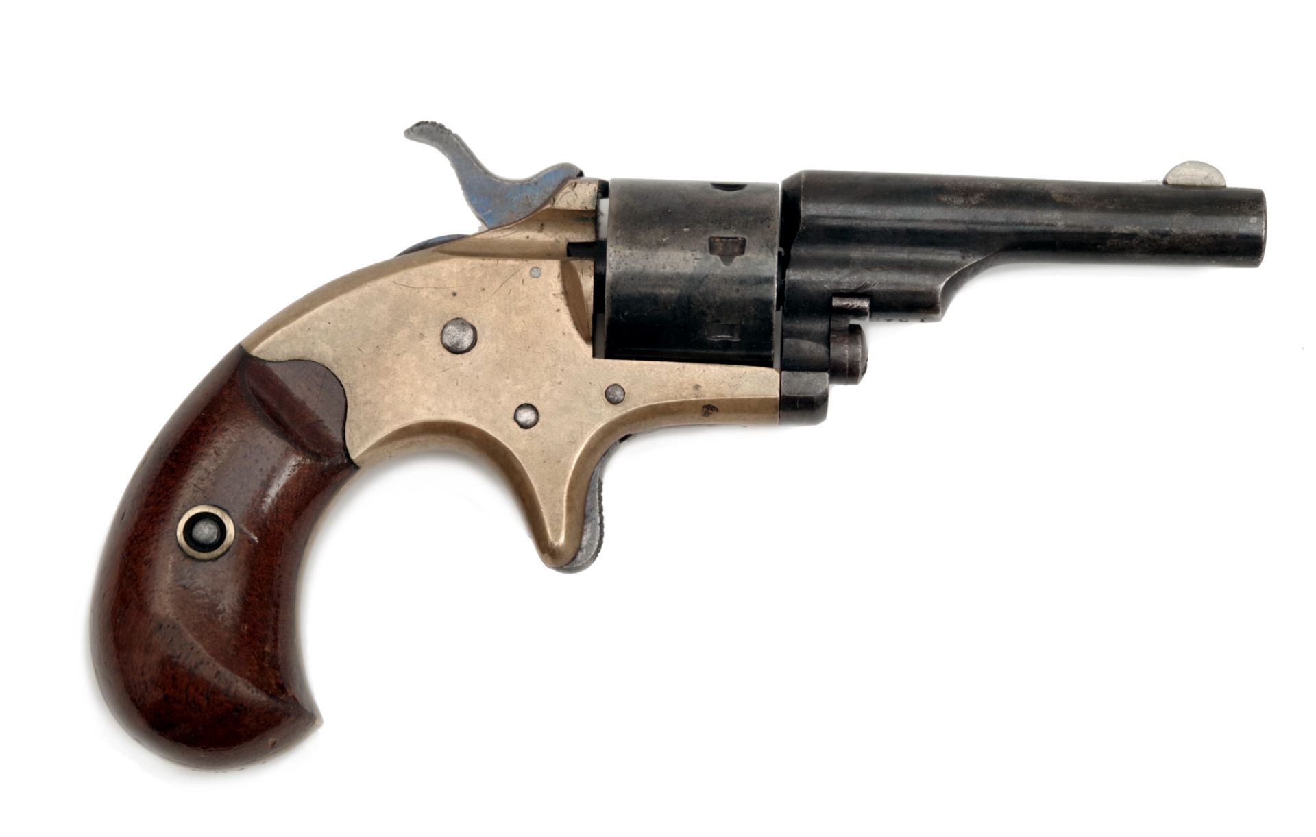 A Colt Open Top Pocket Model Revolver - Bild 2 aus 3