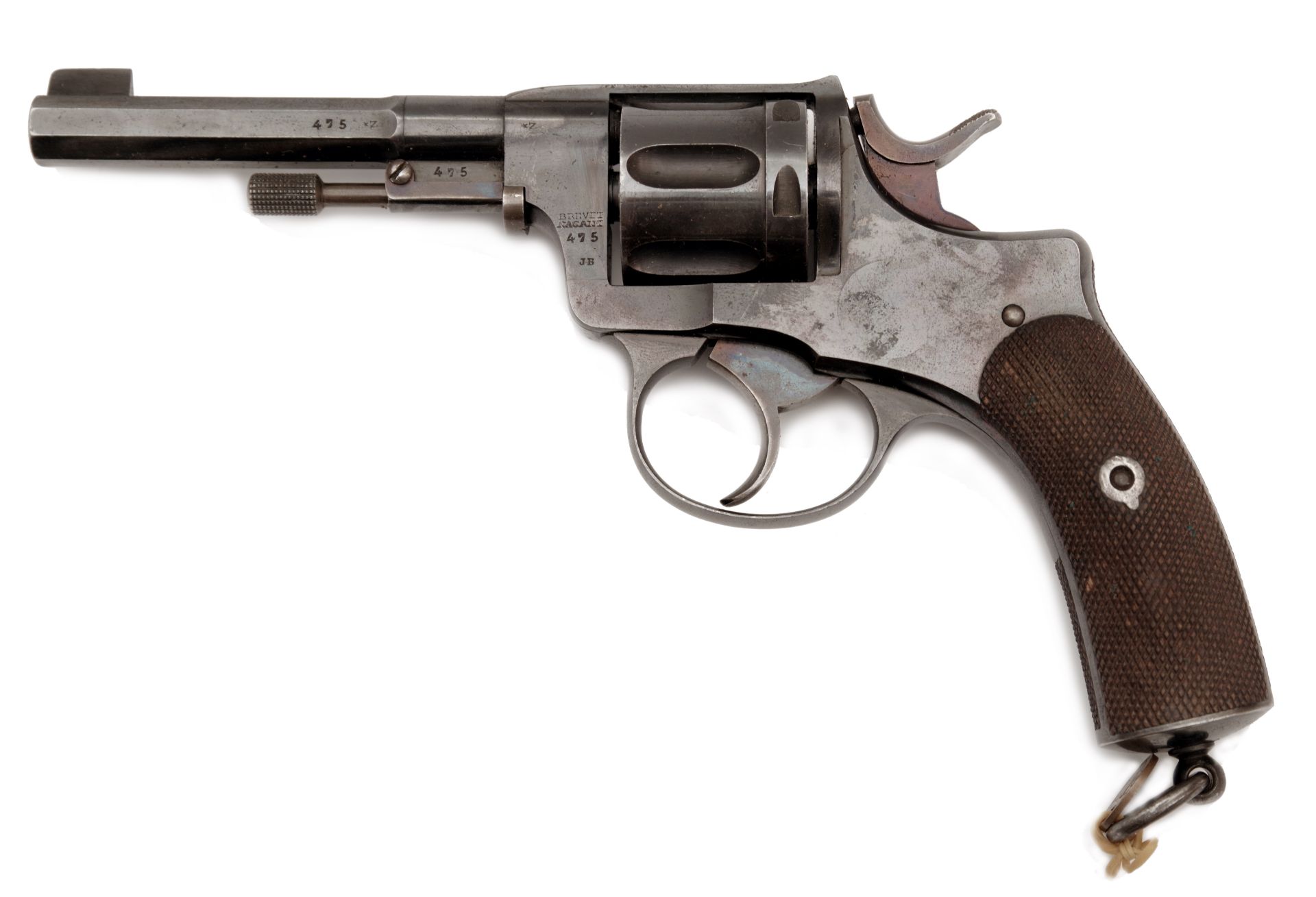 A Swedish Nagant Model 1887 DA Service Revolver - Image 2 of 4