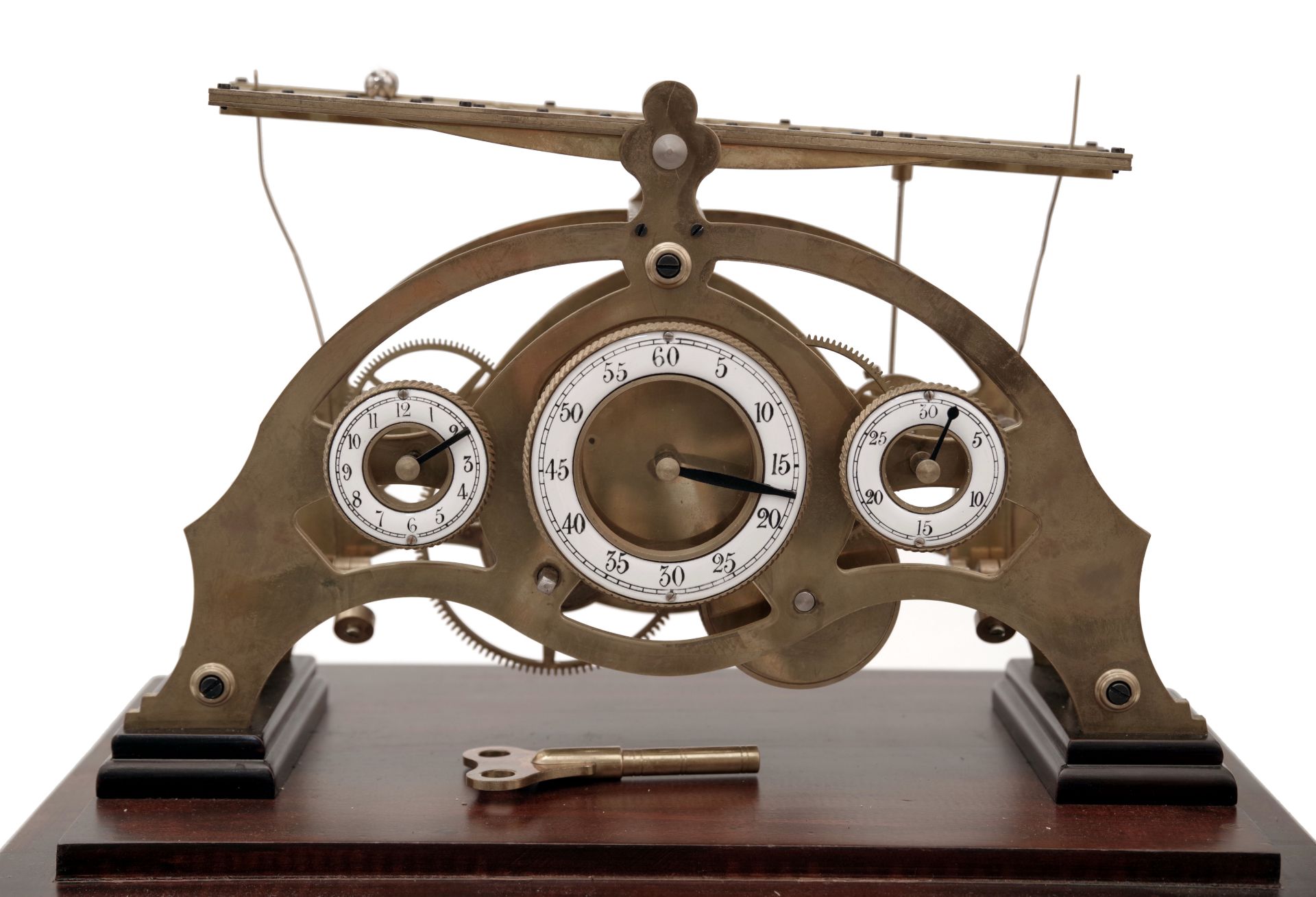 A Double Sided Congreve Type Rolling Ball Clock - Image 2 of 4
