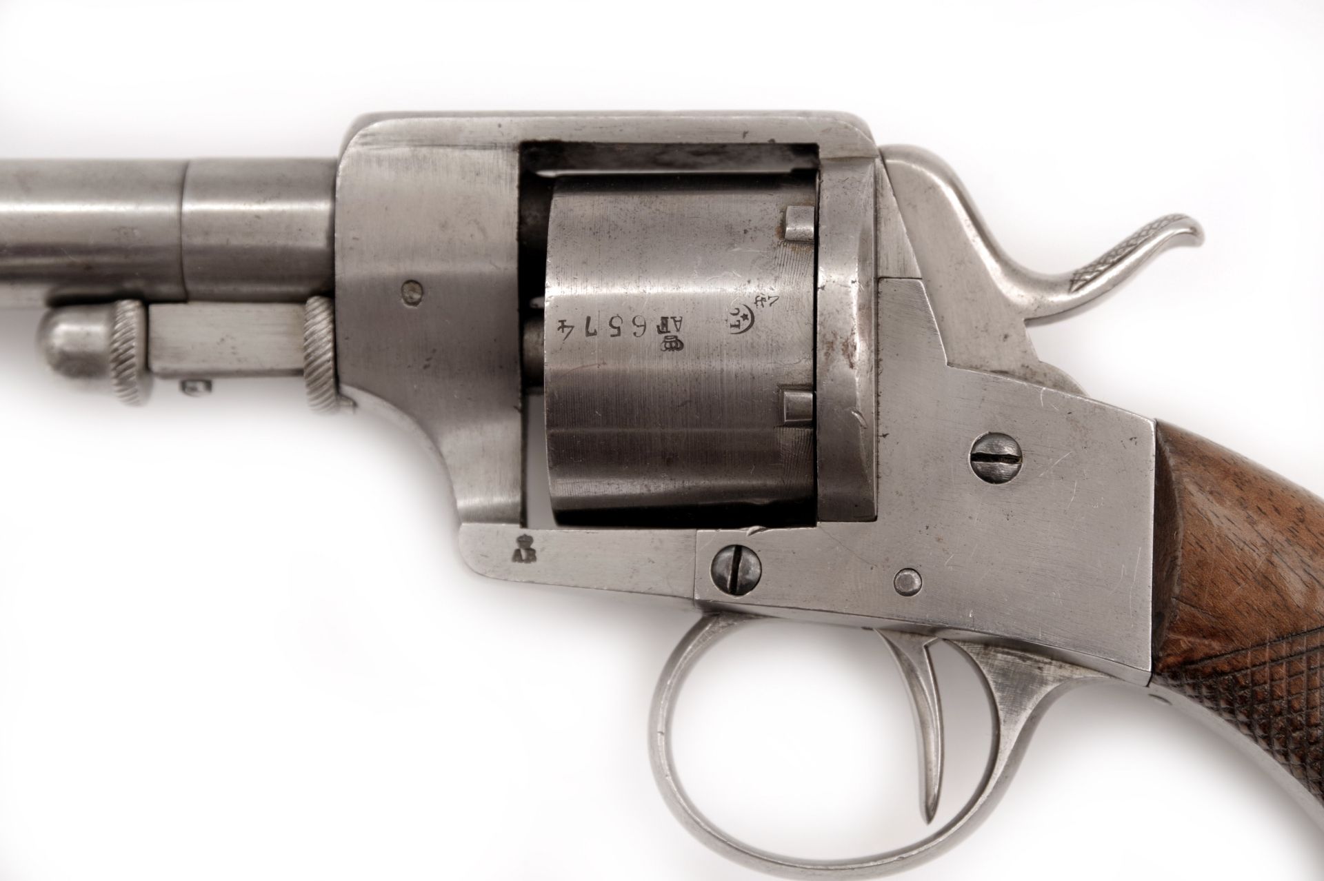 Swedish M 1871 Military Revolver, by A. Francotte - Image 4 of 5