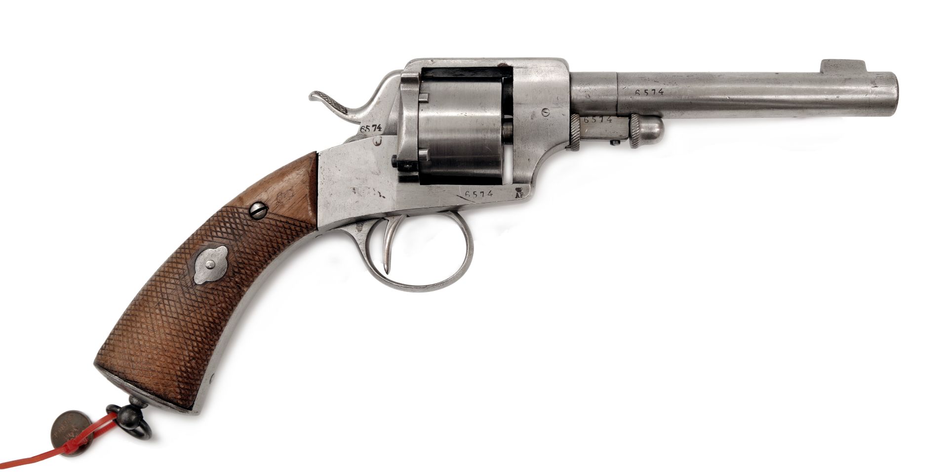 Swedish M 1871 Military Revolver, by A. Francotte - Image 2 of 5