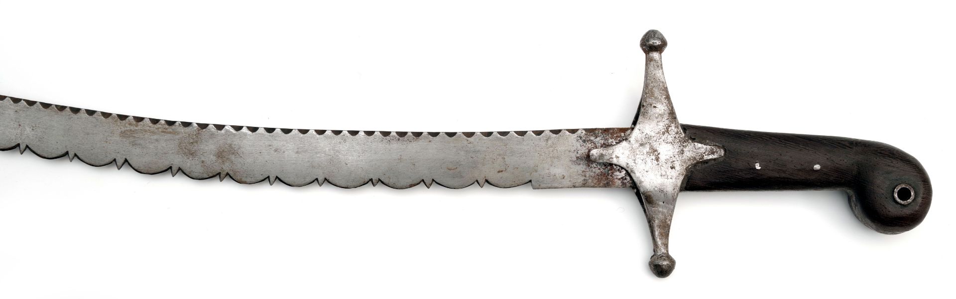 A Sabre à la Mameluke with Saw-Like Blade - Image 3 of 4