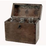A case with three bottles for potions or alcohol
