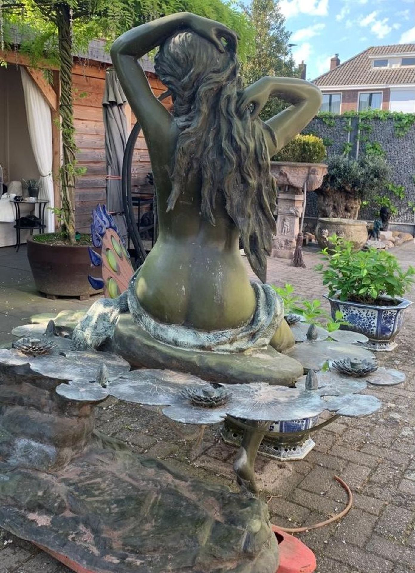 FIGÜRLICHER BRUNNEN "NEREIDE / BADENDE" - Bild 4 aus 6