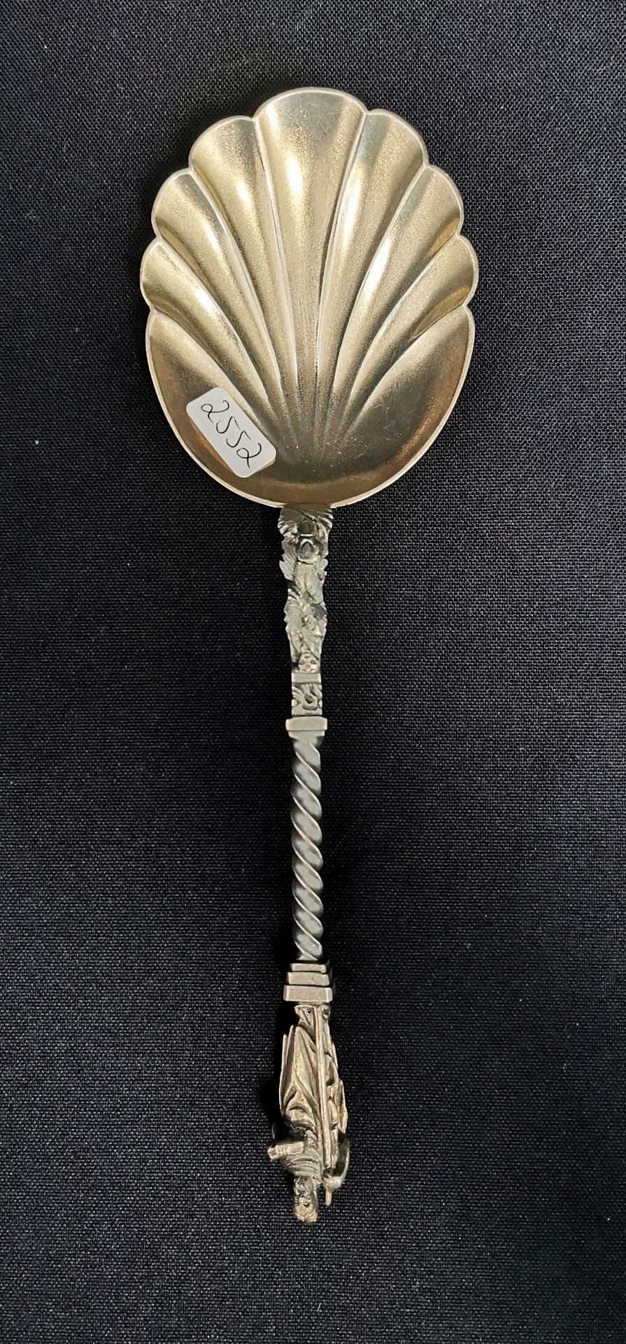 SILVER PLATED ENGLISH APOSTLE SPOON