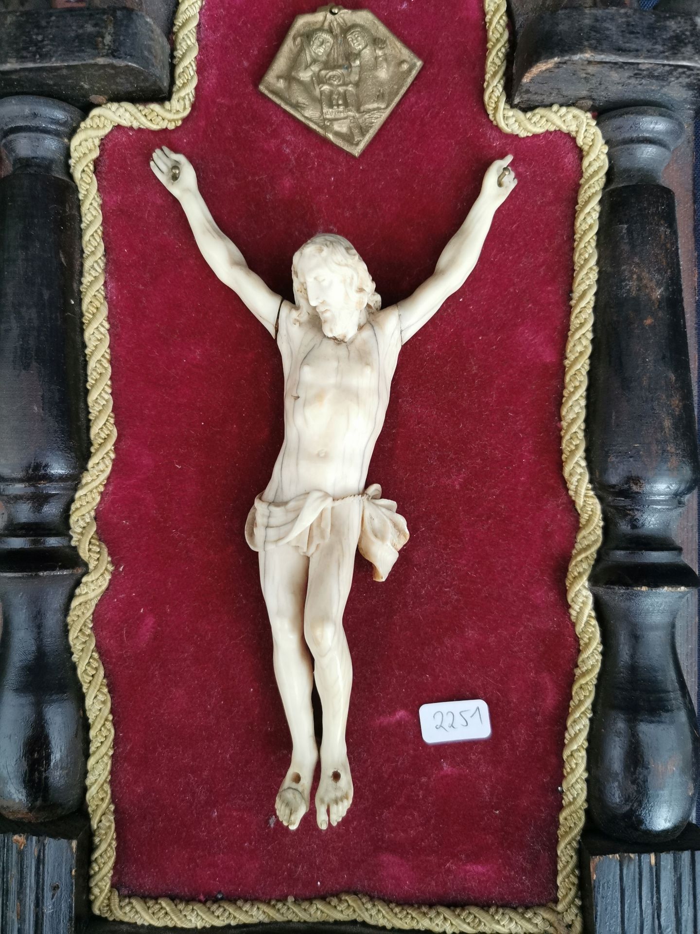 UNKNOWN CARVER - SACRED SCULPTURE: CORPUS CHRISTI - Image 4 of 4