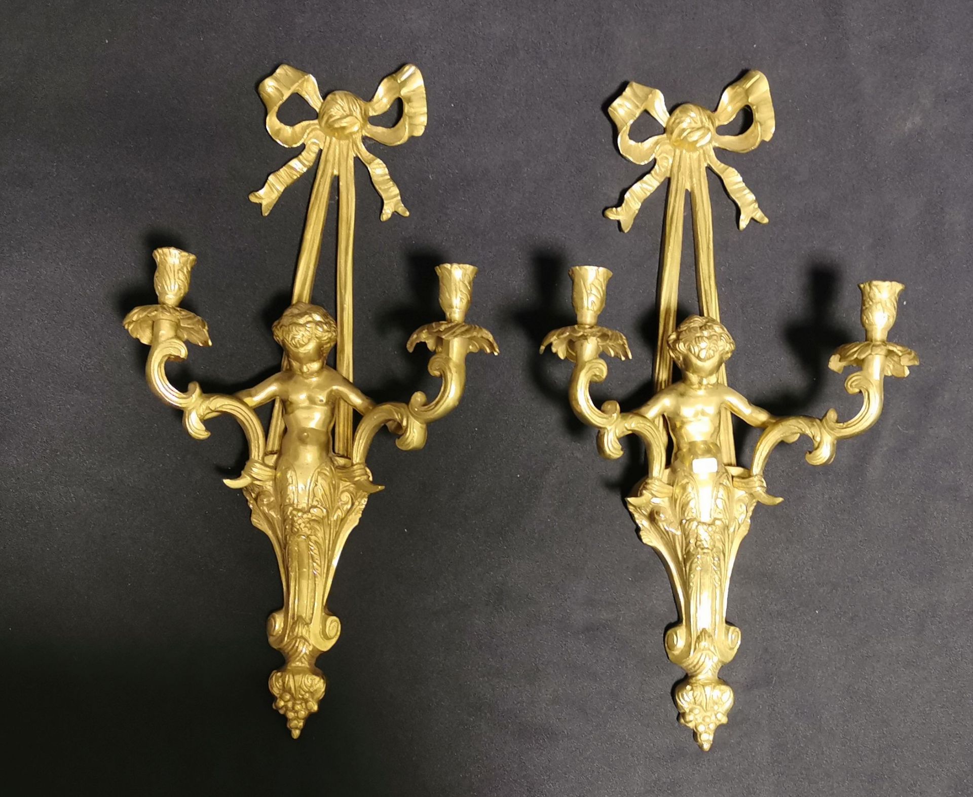 PAIR OF SCONCES