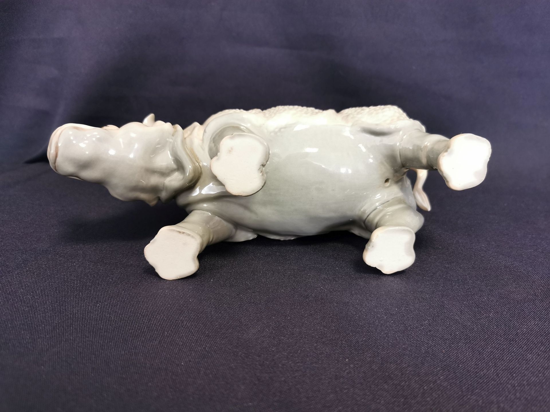 PORCELAIN FIGURE "RHINO - Image 4 of 4