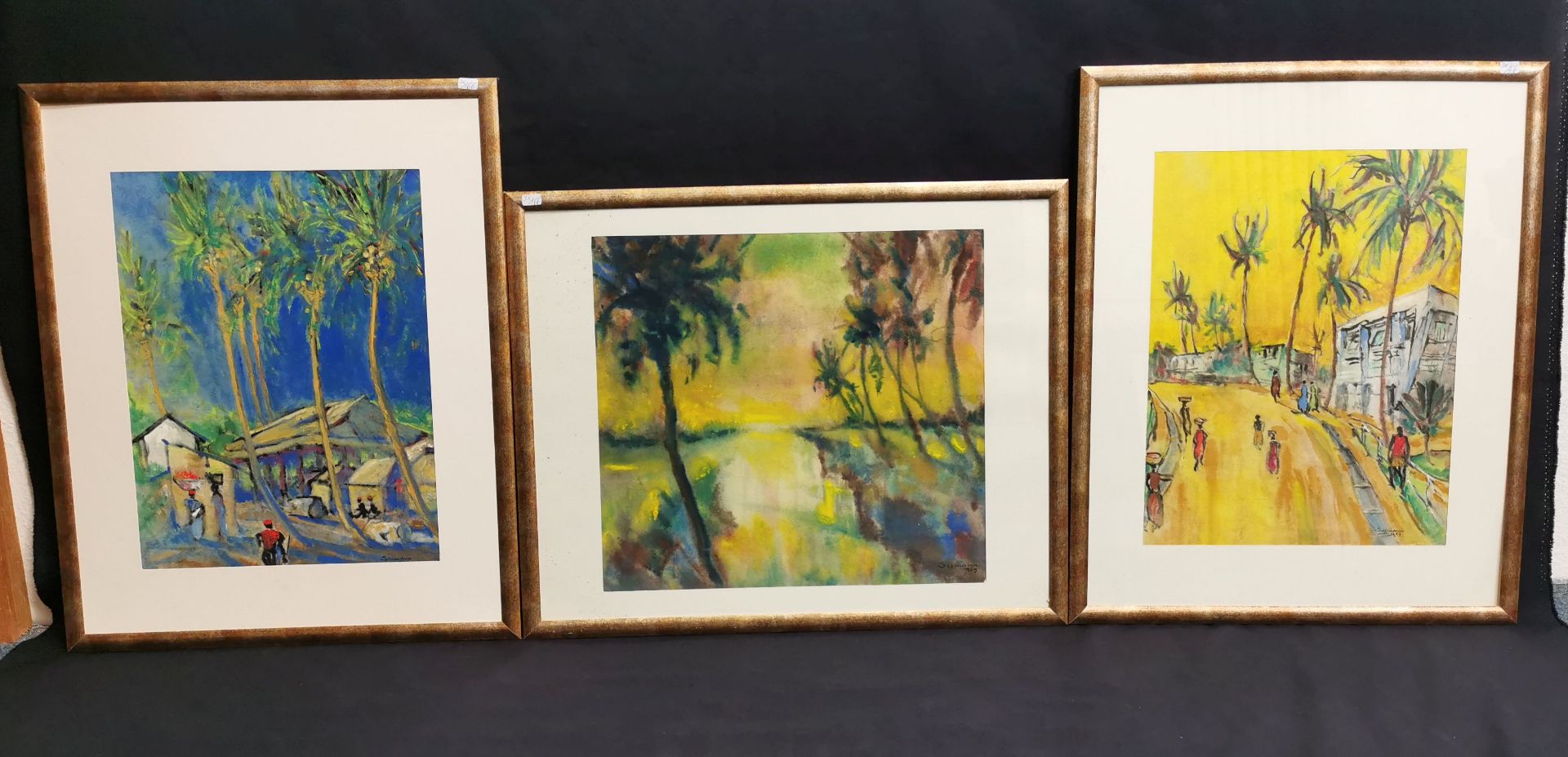 3 RUDOLF SEEMAN WATERCOLOURS