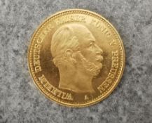 GOLDMÜNZE 5 MARK