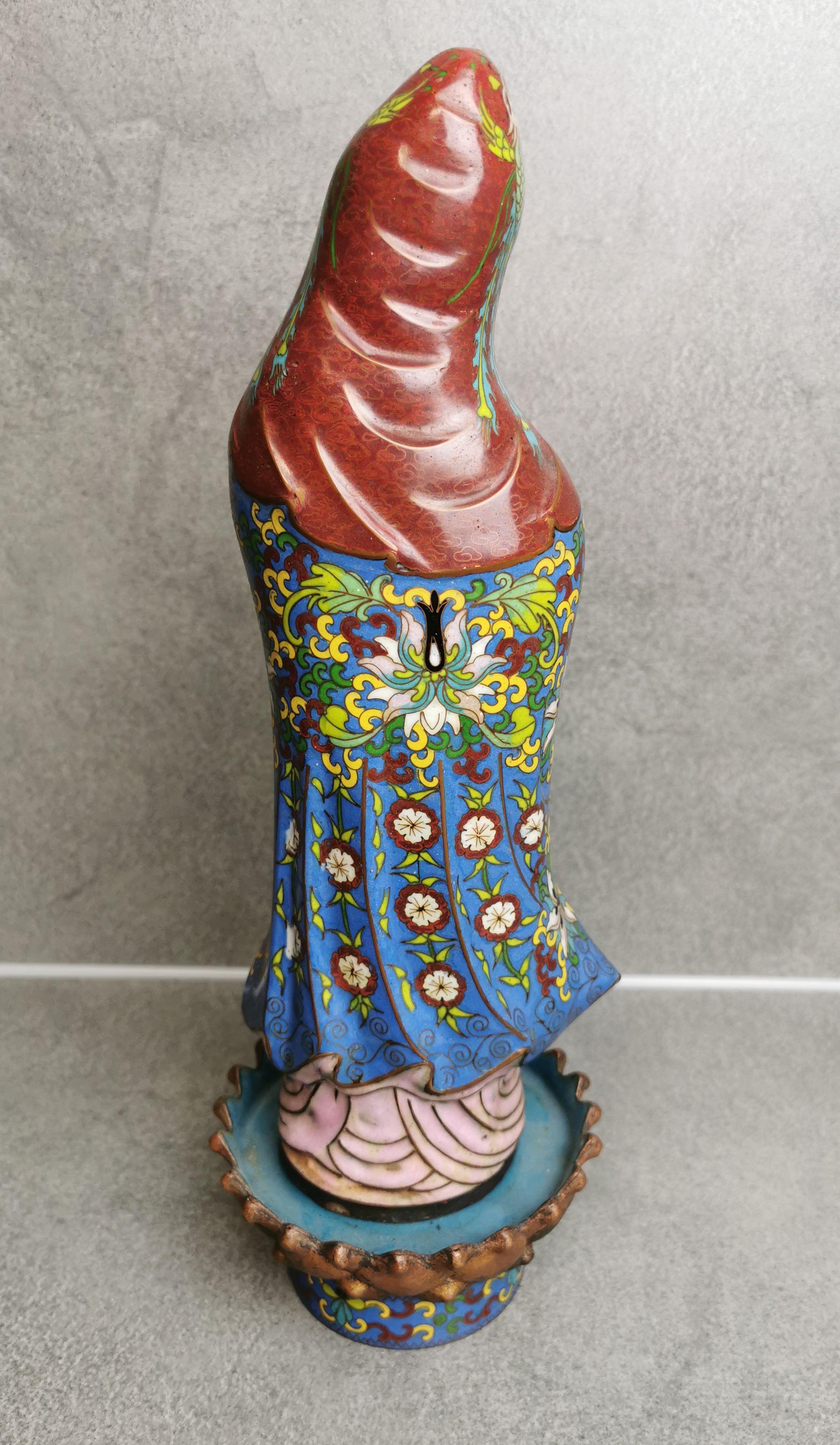 CLOISONNÉ - GUANYIN - Image 2 of 3