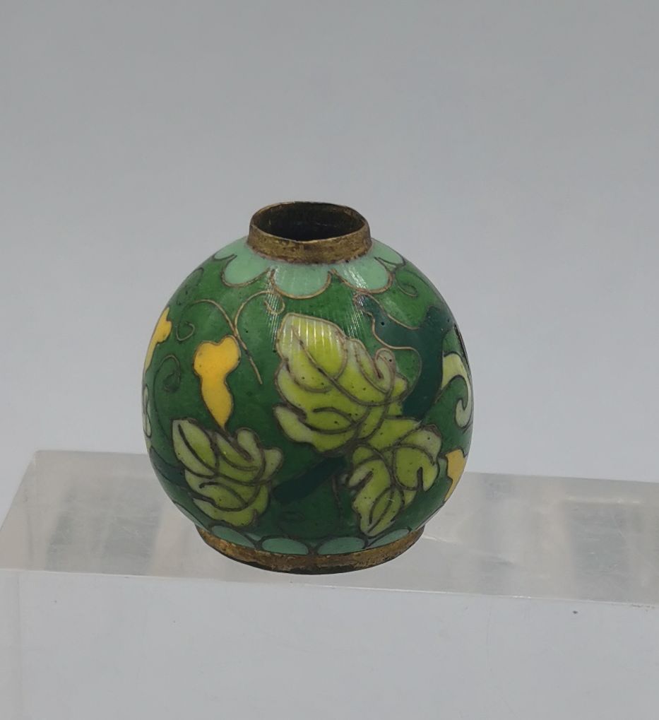 10 MINIATURE CLOISONNE OBJECTS - Image 15 of 15