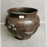 BRONZE CACHEPOT