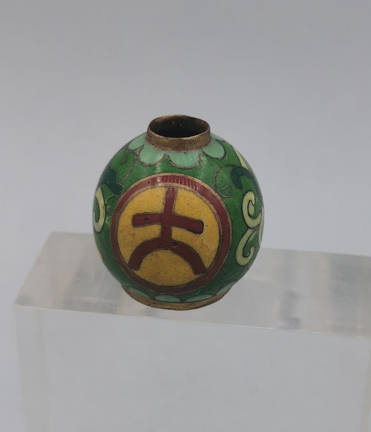 10 MINIATURE CLOISONNE OBJECTS - Image 14 of 15