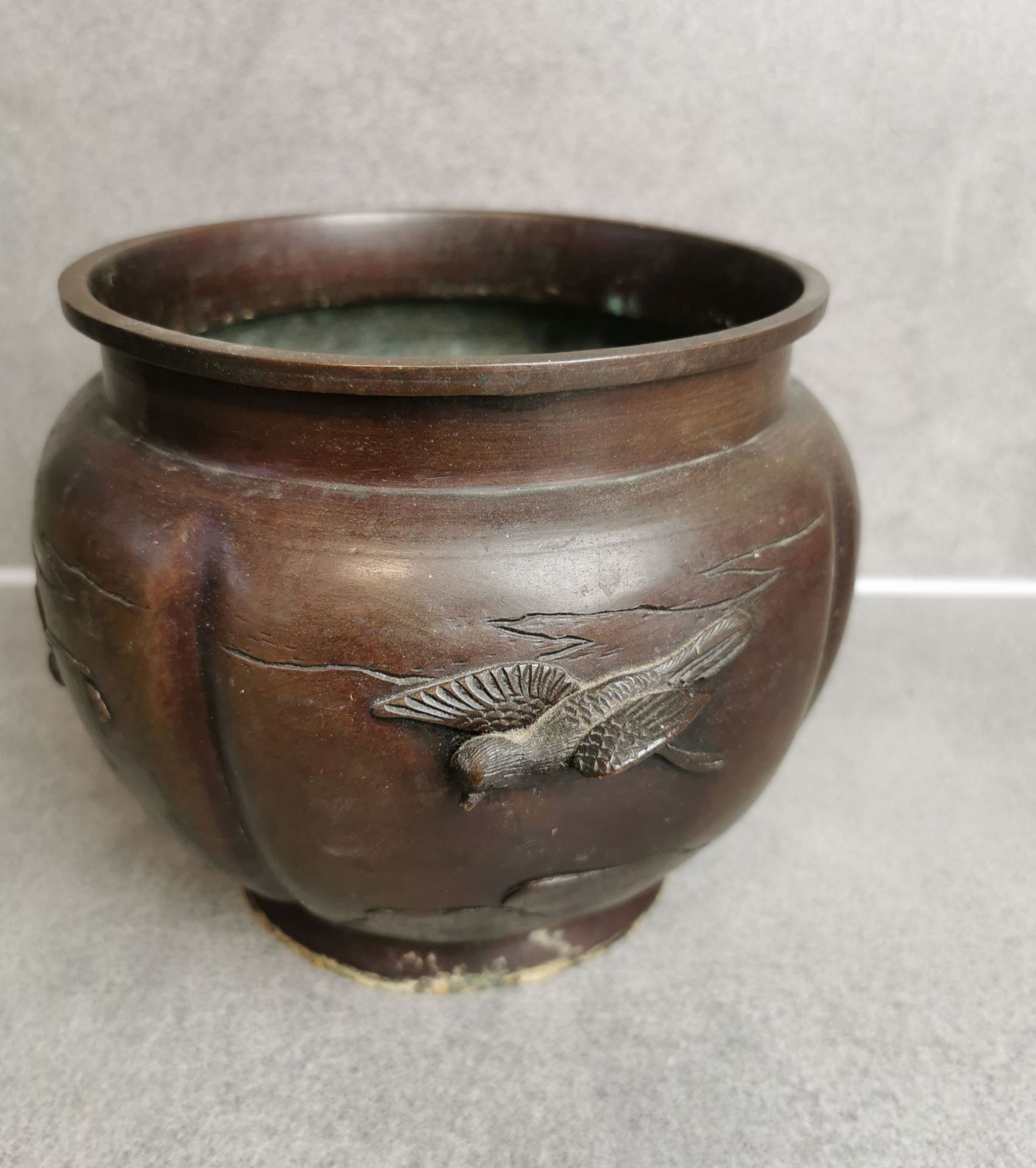 BRONZE CACHEPOT  - Bild 2 aus 5