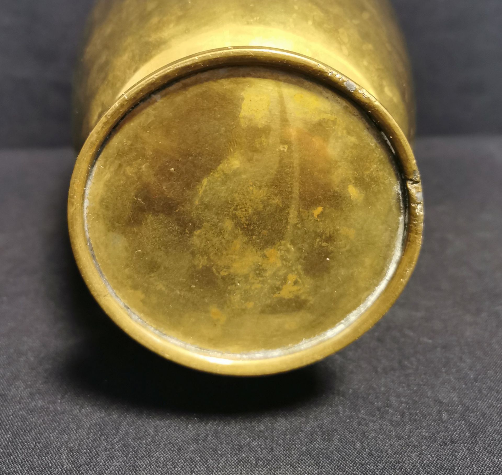 BRASS VASE - Image 4 of 4