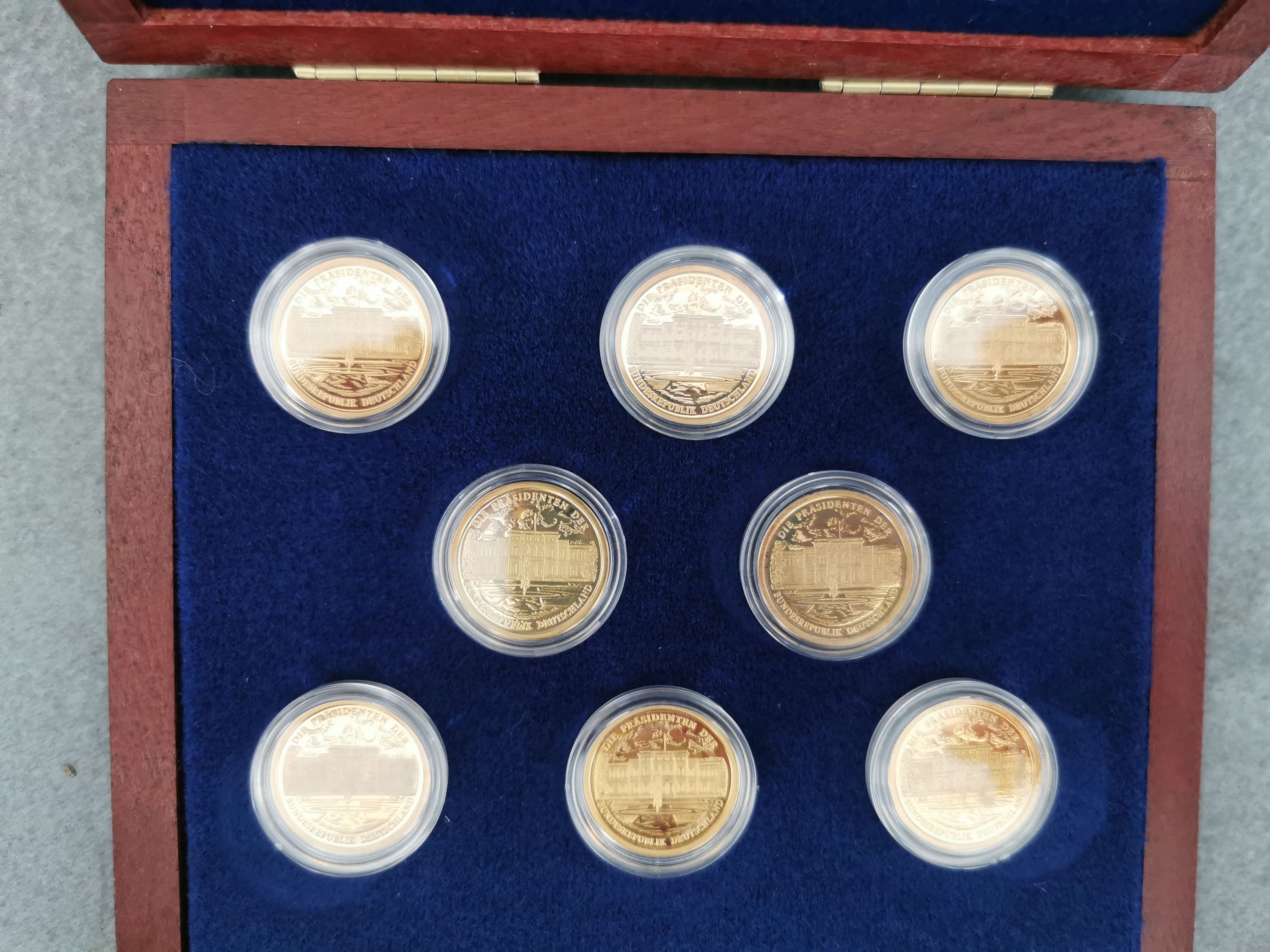 8 GOLD MEDALS OF THE FEDEREL PRESIDENTS - Image 3 of 3