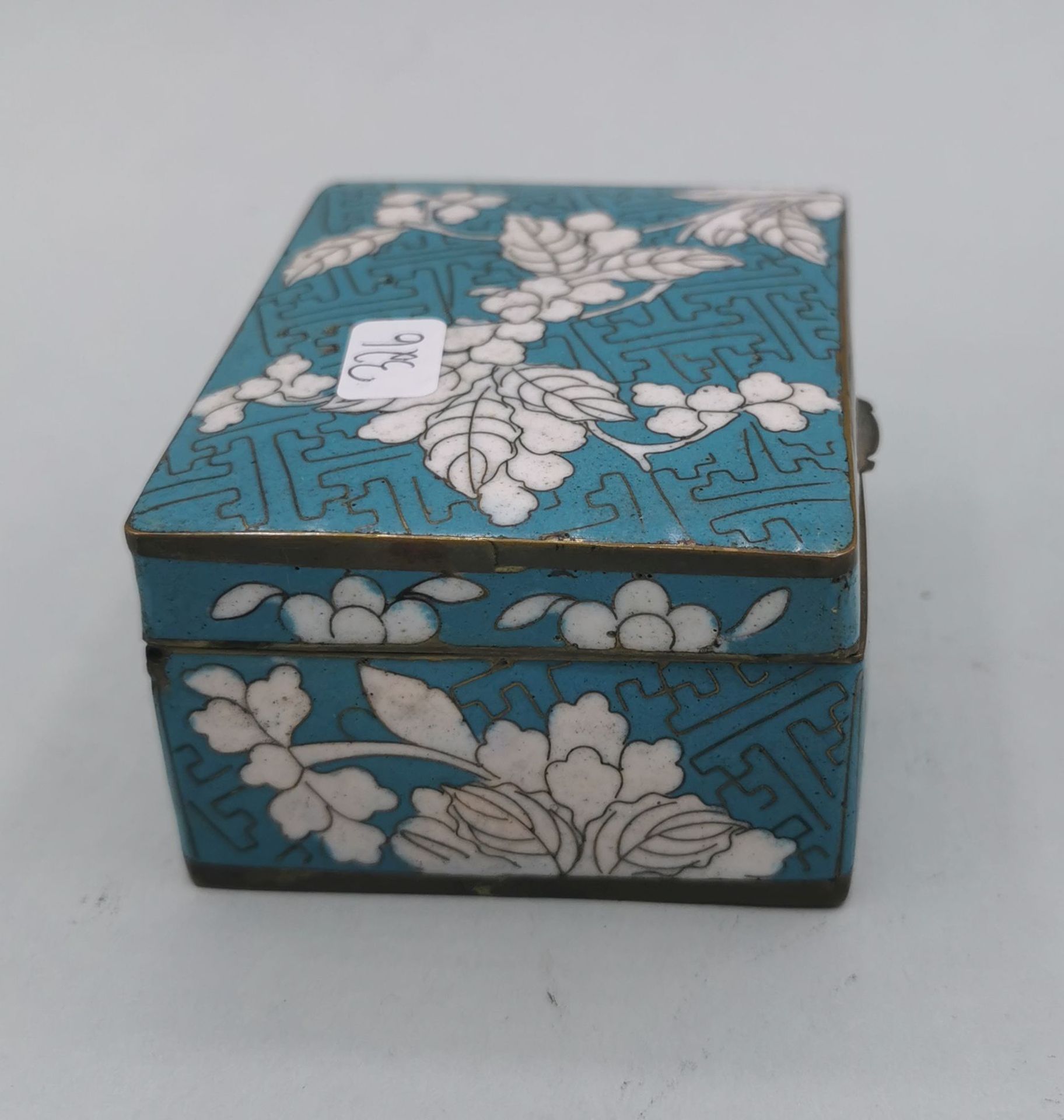 CLOISONNE LID BOX - Image 4 of 9